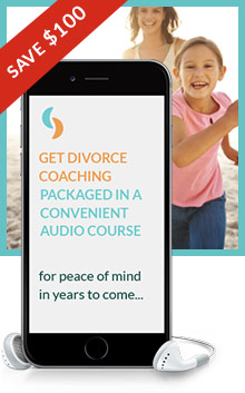 Get divorce coaching packaged into a convenient audio course for peace of mind in years to come...